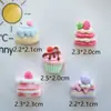 Bolo de Simulação Sobremesa Acessórios de Resina Ímãs de Geladeira DIY Materiais Decorativos Atacado Acessórios de Piranha Infantil Leste 4
