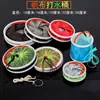 Cubo de Pesca, Cubo de Agua Portátil Plegable, Viene con Cuerda de Agua, Cubo para Equipo de Pesca de Peces y Camarones, Regalo de Pesca de Lona