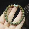 Pulseira de sândalo verde da Argentina 8mm Contas de rosário estilo simples para homens e mulheres Joias Wen play atacado
