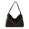 Mochila Retro Maillard Nueva de Otoño e Invierno Bolso Tote de Moda Trendy para Mujer Mochila Casual de Gran Capacidad para Mujer