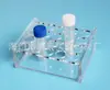 Soporte para tubos congelados/congelados de 5/7 ml Soporte para viales de muestra de 5 ml Soporte para sub-botellas de tinta de 5 ml Abertura de 20 orificios 16 mm