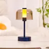 Luminária de Mesa Recarregável Retrô Luminária de Cabeceira para Quarto 2026 Luxo Leve Decoração de Alto Padrão Toque Vintage Atmosfera Luz Noturna