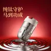 Edición Limitada Año del Caballo Tianqi Taza de Café de Titanio Puro Taza Térmica Taza de Agua Portátil con Correa Taza de Regalo de Año Nuevo