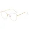 Gafas de lectura de marca BJYX, marco completo, caja de negocios, ultraligeras, ultratransparentes, de color sólido, de metal, de alta calidad, anti luz azul, espejo plano