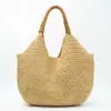 Bolso tejido de paja de alta gama nuevo 2026, hecho a mano, bolso tote de gran capacidad, bolso de mujer, perfecto para vacaciones en la playa