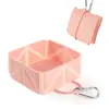 Tazón de Viaje para Mascotas, Tazón Plegable de Silicona para Gatos y Perros, Tazón Portátil para Agua al Aire Libre, Tazón de Comida para Perros, Tazón para Gatos, Tazón de Camping