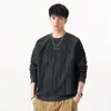 Sudadera Nueva de Manga Larga Otoño e Invierno 2025 para Hombre Tendencia de Gama Alta Popular para Hombre Interior Cuello Redondo Básico Casual Superior Tendencia