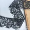 Fabricante de renda de cílios de 17 anos, oferecendo acabamento de renda ondulada não elástica de 5 cm para bainhas de roupas e saias