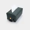 Fábrica de Origem Caixa de Lenços de Couro para Carro, Caixa de Lenços para Carro, Bolsa de Papel para Carro, Caixa de Lenços Criativa para Carro