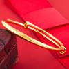 Pulsera de Oro Aluvial, Gypsophila, Joyería de Alta Gama para Mujer, Pulsera de Oro de Imitación, Pulsera de Cobre de Larga Duración, Accesorios de Simulación