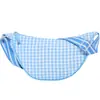 2026 Verano Bolso de Nylon tipo Dumpling Estilo Coreano Estilo Perezoso Bolso de Hombro Casual Versátil Ligero Pequeño Bolso Cruzado