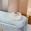 Anillo Abierto de Flor con Encaje Calado de Zircón Anillo de Dedo Índice de Moda y Elegante Lujo Accesible Anillo de Gama Alta de Nicho