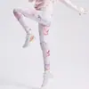 Pantalones Deportivos Nuevos para Niñas, Elásticos, de Secado Rápido, Transpirables, Amigables con la Piel, Pantalones de Yoga para Niños, para Correr, Bailar, Entrenar