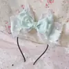 Crema color dulce original de primavera para bebé Lolita lazo extragrande pasador de pelo con lazo KC accesorios para el cabello