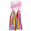 Taoledi Serpentinas para Bicicleta Infantil, Serpentinas para Patinete, Cintas, Correas de Molinillo de Viento, Timbre