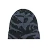 Chapéu de Lã Tricotado Moda Europeia e Americana Cruzada de Inverno Chapéu Quente à Prova de Frio para Exterior Proteção Auricular para Cabeça Grande Feminina Capuz