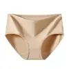 Otoño e Invierno Producto Nuevo Transfronterizo Amazon TEMU Venta Caliente Ropa Interior Femenina de Tiro Medio Tallas Grandes Control de Abdomen Esquema de Color Maillard Ropa Interior