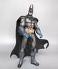 Super-herói Justiça United Meng Steel Bones Batman Batalha Superman Móvel Modelo Boneca Ornamentos