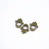 Accesorios de joyería DIY Palma vintage aleación cuentas de agujero pequeño cuentas espaciadoras I168