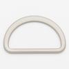 PM Nueva hebilla de anillo en D de metal DIY para ropa sin costuras sólida hebilla decorativa con forma de D accesorios de ferretería para equipaje