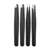 Pinça de sobrancelha, ferramentas para modelar sobrancelha, pinça para aparar barba masculina, pinça de aço inoxidável, bisturi para modelar sobrancelha, aplicador de cílios postiços