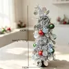 Nueva Decoración Navideña Mini Árbol de Navidad Plegable Mesa Adorno Pequeño 40CM Adorno de Escritorio de Árbol de Navidad