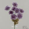 Flores Artificiales para Boda Serie Púrpura Flores Guía de Camino Flores Falsas Decoración Salón de Bodas Materiales Florales para Techo Arreglo de Piso Flores Decorativas Arco Floral