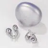 Novo Clipe de Orelha Universal, Exclusivo Nó Único Pérola Freeclip Fone de Ouvido Fivela de Broca, Acessórios de Boutique Originais da Moda