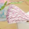 Cuerda de papel de doble hebra de dos colores de 10 m/cuerda de sésamo, cuerda de materia prima hecha a mano, fabricantes de cuerdas de papel DIY al por mayor