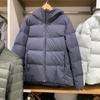 Jaqueta de Penas Masculina e Feminina Estilo Japonês de Inverno à Prova de Vento e Impermeável Sem Costura com Capuz Acolchoada Quente Jaqueta de Exterior 470077