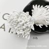 Flor de Malte Coreana para DIY, Acessórios de Estilo Antigo para Cabeça, Estames de Flor Foscos, Flores Feitas à Mão, Núcleo de Flor de Rosa Simulada