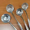 Cuchara para Hot Pot de Acero Inoxidable, Colador, Cuchara Grande para Sopa Casera, Cuchara para Gachas, Cuchara Compartida, Cucharón para Servir Sopa, Colador de Concha para Sopa
