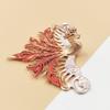 Accesorios de Joyería DIY Aleación Fénix Abanico Novia Xiuhe Fengguan Material Hecho a Mano Horquilla Accesorios Tocado Hanfu