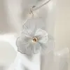 Aretes de Flor de Metal Coloridos Estilo Vacacional Dopamina Florales Transfronterizos Europeos y Americanos Yongge Jewelry Venta al por Mayor