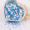 Estrellas huecas sirena flor de cerezo maquillaje de escenario infantil brillo lentejuelas diy material pegamento funda de teléfono móvil lentejuelas 10g