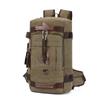 Bolsa de Lona Estilo Retrô, Mochila para Computador, Bolsa Grande Capacidade para Montanhismo ao Ar Livre, Bolsa de Ombro Transversal, Bolsa de Viagem