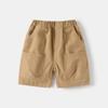Pantalones de Moda para Niños 2026 Estilo Nuevo Pantalones Cortos a la Rodilla para Niños Estilo Coreano Casual para Niños Color Sólido Pantalones Cortos Tendencia Venta al por Mayor