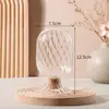 Frasco Espiral de Vidrio para Cerillos, Botella Corrugada de Vidrio de Alto Borosilicato para Cerillos, Frasco para Guardar Frijoles, Botella Invertida para Semillas