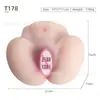 Taza de Avión Exportación Transfronteriza con Forma de Glúteos Molde Invertido Vagina Glúteos Trasero Grande Muñeca Realista de Medio Cuerpo Juguete Sexual para Adultos Hombres
