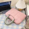 Nova Bolsa de Laptop Casual Fofa Estilo Coreano 14 polegadas Mão Grossa para Mulheres Grande Capacidade Bolsa para Laptop 16 polegadas
