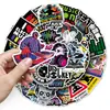 50 Pegatinas de Música Electrónica Transfronterizas Música Electrónica Moda Musical Genial Impermeables Decoración Altavoz Pegatinas para Laptop