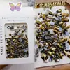 Pacote de Material de Pedras para Unhas Artísticas Full Diamond Transfronteiriço de Formato Irregular, Pacote Misto de Pedras de Formato Irregular com Fundo Plano, Pedras com Fundo Plano, Decorações para Unhas de Celebridade da Internet