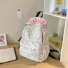 Mochila Escolar Sencilla para Estudiantes de Preparatoria, Elegante y Atractiva, Mochila Pequeña Ligera, Mochila de Gran Capacidad para Estudiantes Universitarios en sus Trayectos y Viajes