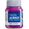 Tinta para tecido fosca 37ml Magenta