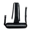 Malla elástica transpirable material hebilla de seguridad ajustable cinturón de seguridad para silla de ruedas cinturón de seguridad para silla de ruedas