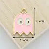 Accesorios de bricolaje, dibujos animados de cabeza redonda, animación, gota de aceite, aleación, funda para teléfono, pulsera, banda para el cabello, colgante, llavero.