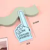 Guantes de Dedos de Espuma Eva en Stock, Accesorios para Animar Personalizables con Impresión de Logo