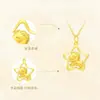 2026 Nuevo Modelo Collar Caballo Estrella Colgante Caballo Zodiacal Cadena Sencilla Linda Clavícula Regalo para Novia Regalo de Vacaciones