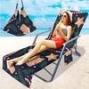 Suministro Exclusivo Transfronterizo de Fundas para Sillas de Playa, Fundas de Microfibra para Sillas de Playa con Impresión Digital 3D, Serie Navideña, a partir de una pieza