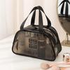 Bolso Grande Engrosado de Doble Capa con Separación Seca y Húmeda, Bolsa de Cosméticos, Viaje, Piscina, Artículos de Aseo, Bolsa de Cosméticos